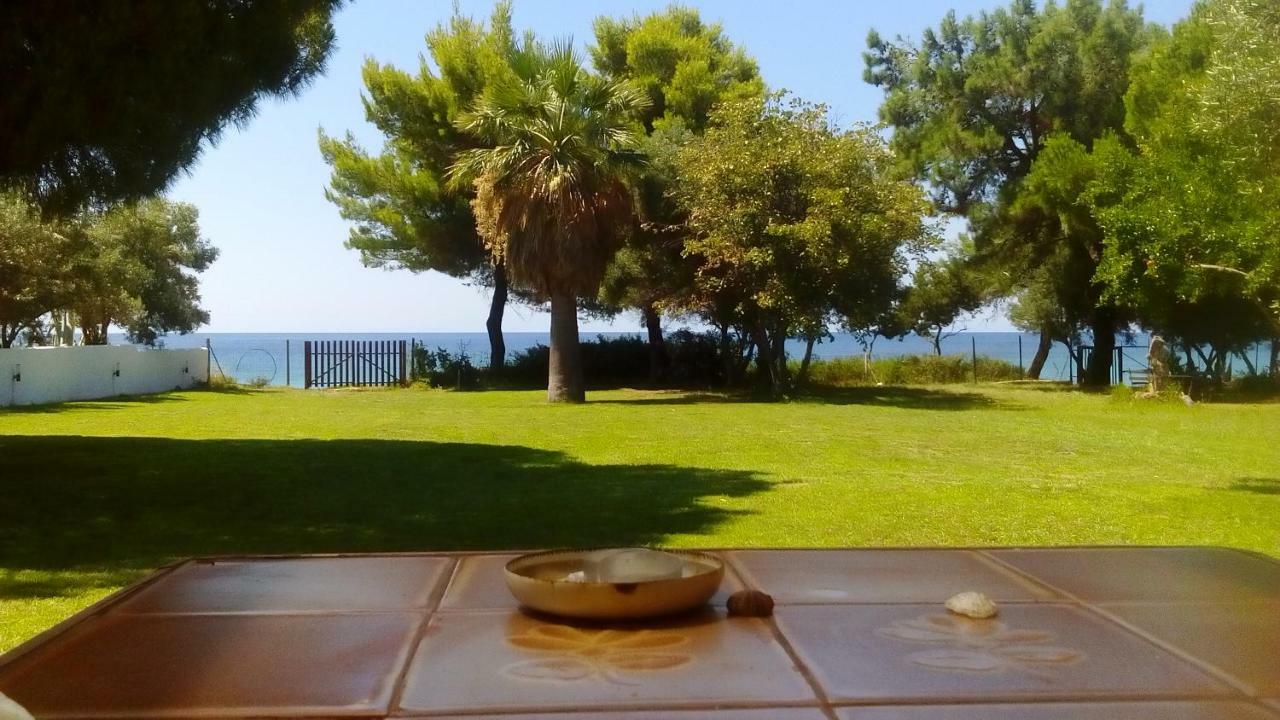 Seafront Villa Joan Nea Skioni Buitenkant foto